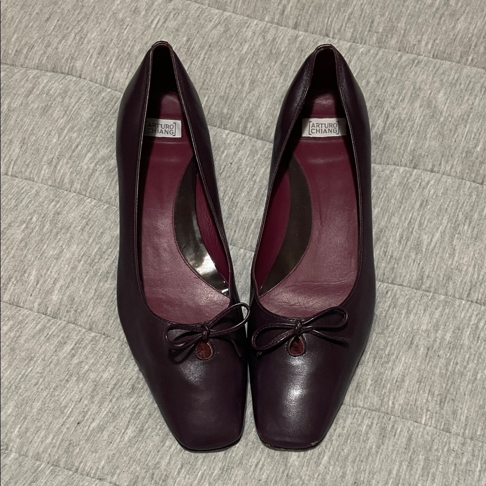 Arturo Chiang Dark Purple Heels